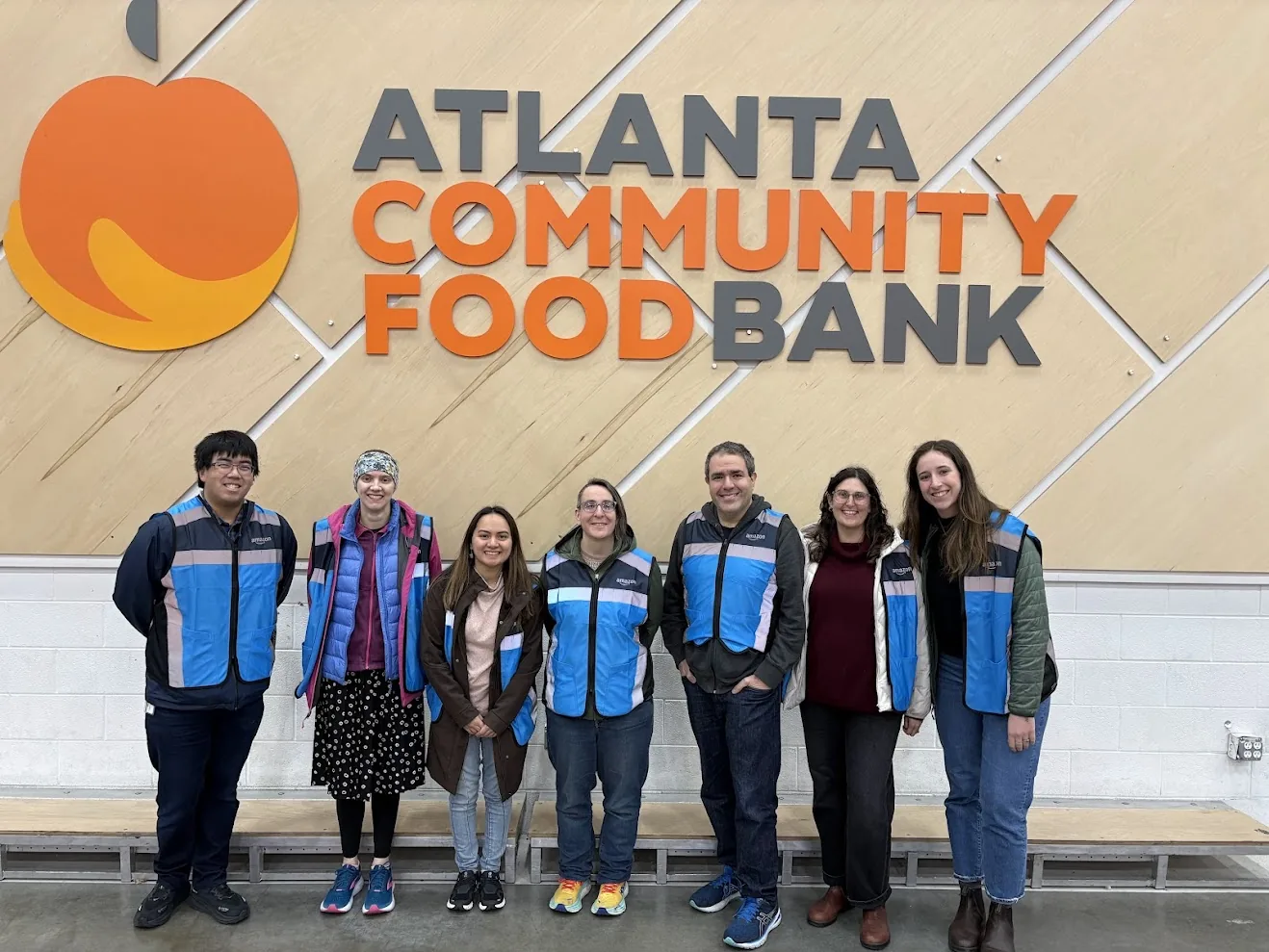 Amazon volunteers at Atlanta Community Food Bank